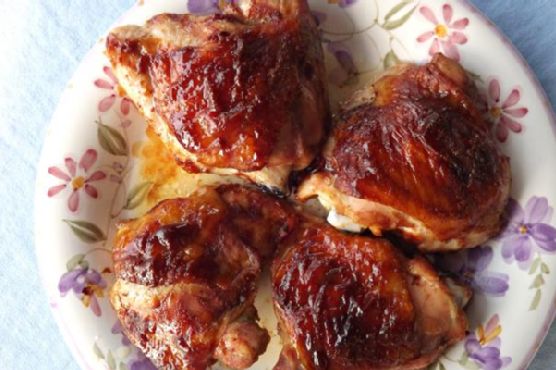 BBQ” Style Chicken Thighs