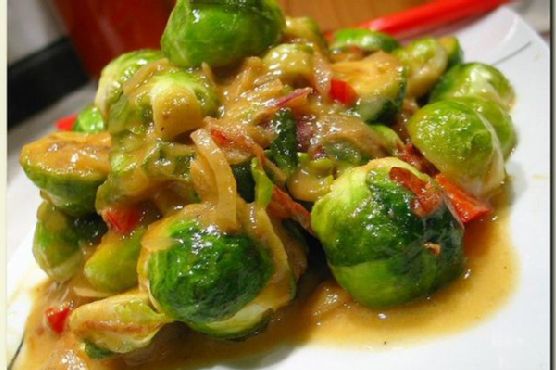 Brussels Sprout With Mustard And Honey