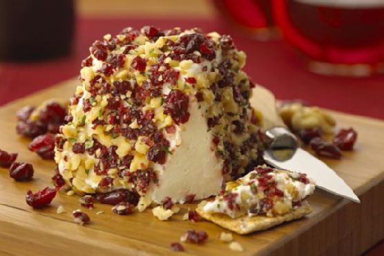 Chavrie Fresh Goat Cheese With Dried Cranberries and Walnuts