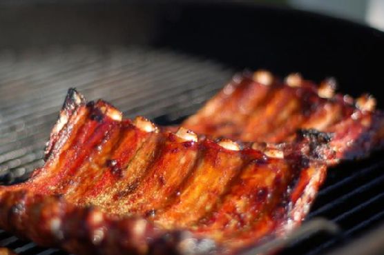 Grilled Spareribs With Birmingham Bbq Sauce