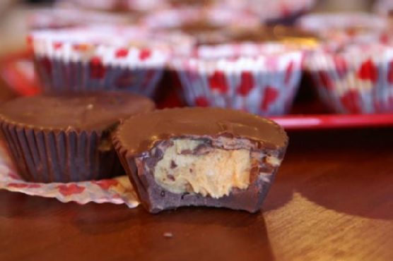 Home Made Ghirardelli Chocolate Peanut Butter Cups