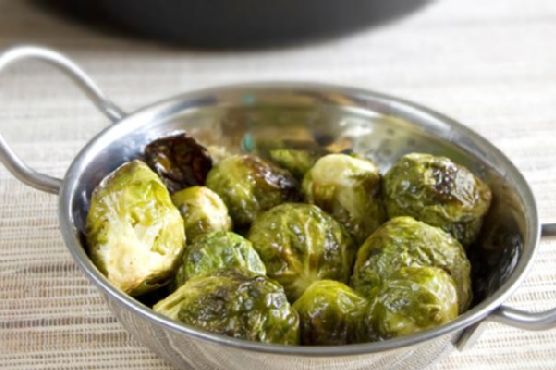 Honey Dijon Roasted Brussels Sprout