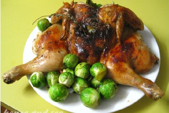 Lemon, Garlic and Thyme Roast Chicken – Quick and Easy Method