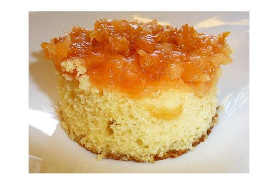 Peach Pineapple Upside-Down Cake