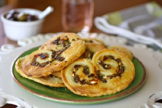 Savory Olive & Goat Cheese Palmiers