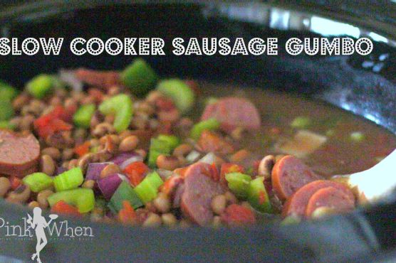 Slow Cooker Sausage Gumbo