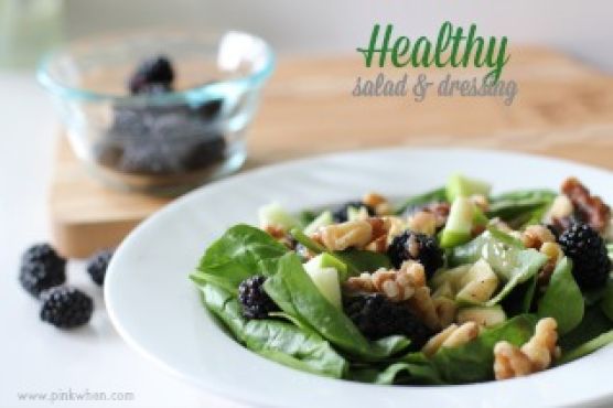 Healthy Salad and Dressing #DressingItUp